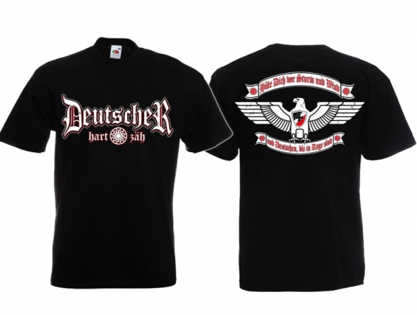 T-Hemd - Deutscher - Hart & Zäh T-Hemd - Deutscher - Hart & Zäh