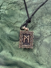 Runen Amulett - Mannaz - Bronze Runen Amulett - Mannaz - Bronze