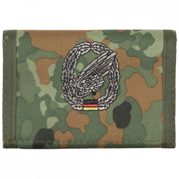 Portmonee - flecktarn - Fallschirmjäger Portmonee - flecktarn - Fallschirmjäger