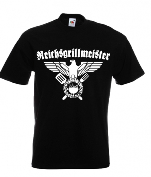 T-Hemd - Reichsgrillmeister - schwarz T-Hemd - Reichsgrillmeister - schwarz