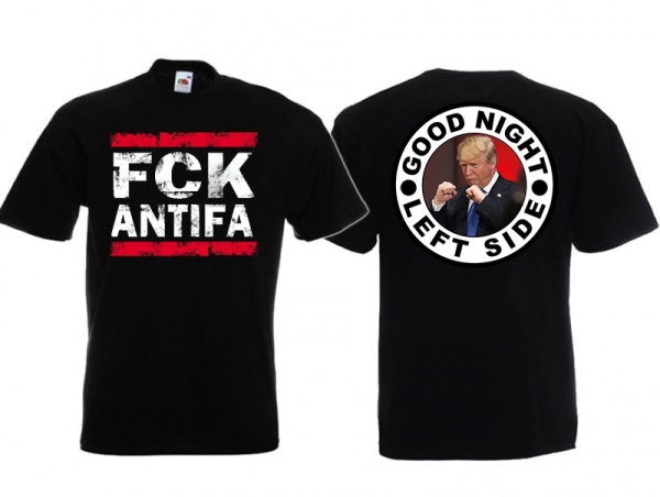 Frauen T-Shirt - FCK Antifa - Motiv 5 Frauen T-Shirt - FCK Antifa - Motiv 5