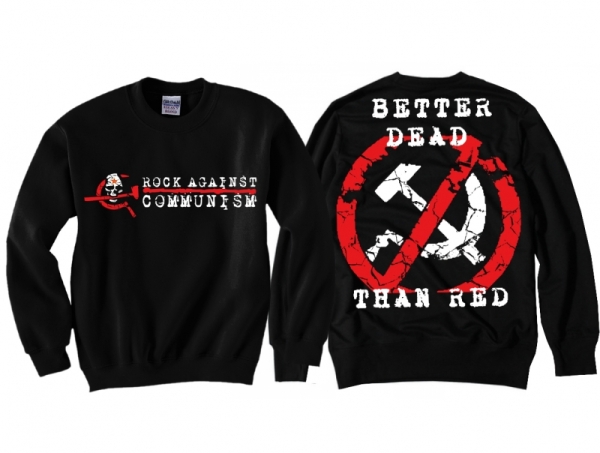 Pullover - RAC - better dead than red Pullover - RAC - better dead than red