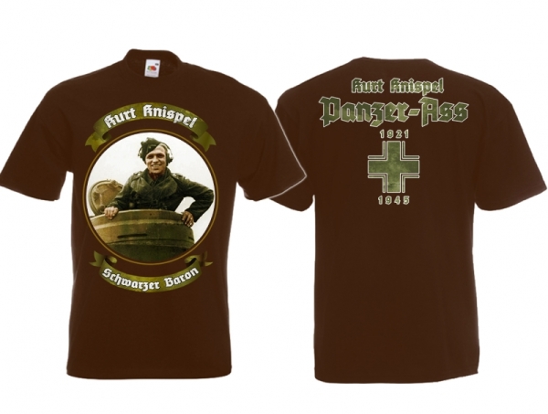 Frauen T-Shirt - Kurt Knispel - braun Frauen T-Shirt - Kurt Knispel - braun