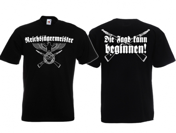 Frauen T-Shirt - Reichsjägermeister - Motiv2 - schwarz Frauen T-Shirt - Reichsjägermeister - Motiv2 - schwarz