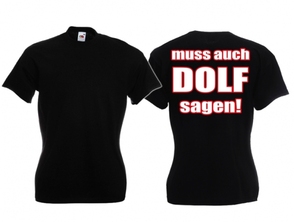 Partner T-Shirt - Wer A sagt - Frau Partner T-Shirt - Wer A sagt - Frau