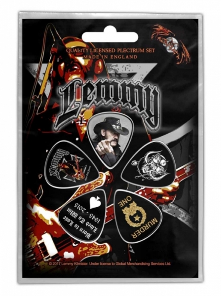 Plektrum Pack - Lemmy Stone Deaf Forever Plektrum Pack - Lemmy Stone Deaf Forever