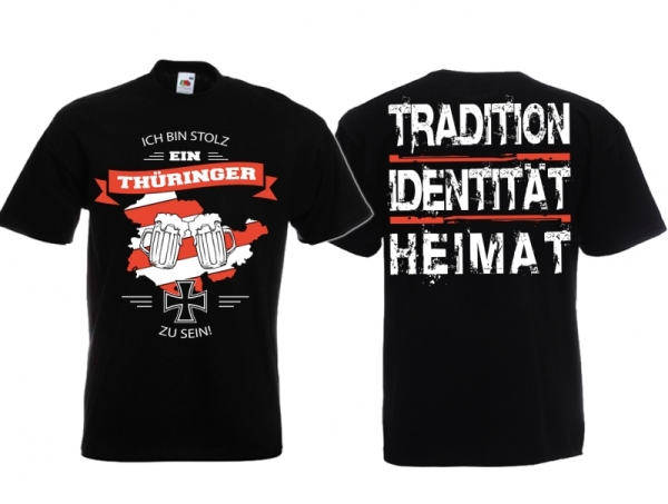 T-Hemd - Ich bin stolz Thüringer zu sein T-Hemd - Ich bin stolz Thüringer zu sein