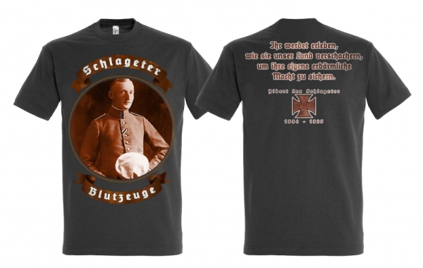 T-Hemd - Schlageter - grau T-Hemd - Schlageter - grau