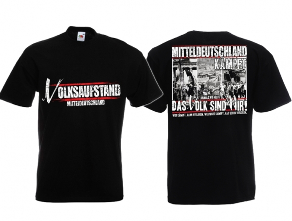 Frauen T-Shirt - Volksaufstand - Mitteldeutschland Frauen T-Shirt - Volksaufstand - Mitteldeutschland