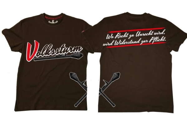 Premium Shirt - Volkssturm - braun Premium Shirt - Volkssturm - braun