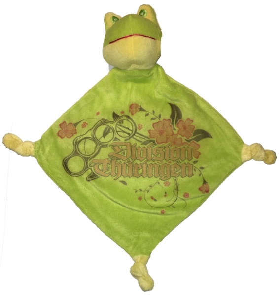 Schnuffeltuch Frosch - Division Thüringen &quote;Freya&quote;