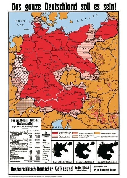 Bildwandkarte - Das ganze Deutschland soll es sein Bildwandkarte - Das ganze Deutschland soll es sein