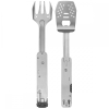 ROXON - BBQ Multifunktionsset - "MBT Mini" 4 in 1 - silber