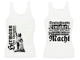Frauen Top - Hermann der Cherusker - weiß Frauen Top - Hermann der Cherusker - weiß