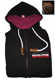 Druck18 Premium - Frauen Kapuzenjacke - Revolution Druck18 Premium - Frauen Kapuzenjacke - Revolution