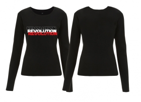 Frauen - Sweatshirt - Revolution - schwarz Frauen - Sweatshirt - Revolution - schwarz