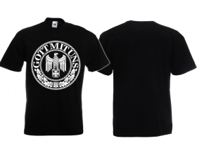 T-Hemd - Gott mit uns - schwarz T-Hemd - Gott mit uns - schwarz
