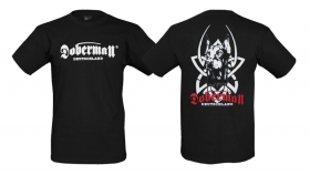 Doberman - T-Shirt - Tribal Doberman - T-Shirt - Tribal