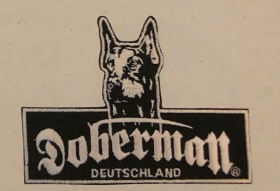 Aufnäher - Doberman - Deutschland Aufnäher - Doberman - Deutschland