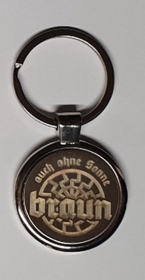 Metallanhänger - Auch ohne Sonne braun Metallanhänger - Auch ohne Sonne braun