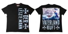 Premium Shirt - Der letzte Mann - Motiv 2 Premium Shirt - Der letzte Mann - Motiv 2