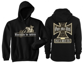 Frauen - Kapuzenpullover - Born to be white - Biker Frauen - Kapuzenpullover - Born to be white - Biker