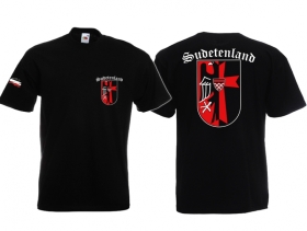 T-Hemd - Sudetenland - schwarz T-Hemd - Sudetenland - schwarz