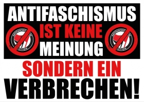 Antifaschismus ist keine Meinung - Aufkleber Paket 100 Stück Antifaschismus ist keine Meinung - Aufkleber Paket 100 Stück