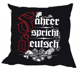 Kissen - Fahrer spricht Deutsch Kissen - Fahrer spricht Deutsch