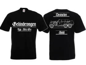 T-Hemd - Fahrzeuge der Wehrmacht - Geländewagen - Typ W31/G4 T-Hemd - Fahrzeuge der Wehrmacht - Geländewagen - Typ W31/G4
