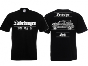T-Hemd - Fahrzeuge der Wehrmacht - Kübelwagen - VW Typ 82 T-Hemd - Fahrzeuge der Wehrmacht - Kübelwagen - VW Typ 82