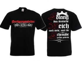 T-Hemd - Fertigungsleiter T-Hemd - Fertigungsleiter