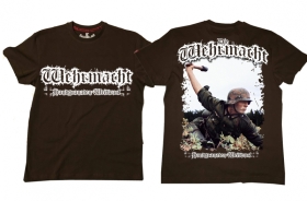 Premium Shirt - WS - Handgranaten-Weitwurf - braun Premium Shirt - WS - Handgranaten-Weitwurf - braun