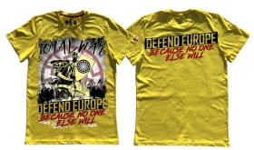 Premium Shirt - Defend Europe - gelb Premium Shirt - Defend Europe - gelb