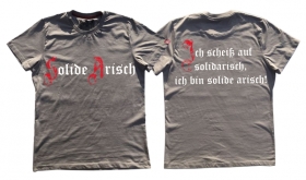 Premium Shirt - Solide Arisch - grau Premium Shirt - Solide Arisch - grau