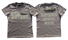 Premium Shirt - Der Hetzer - grau Premium Shirt - Der Hetzer - grau