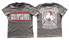 Premium Shirt - Love White Girls - grau Premium Shirt - Love White Girls - grau