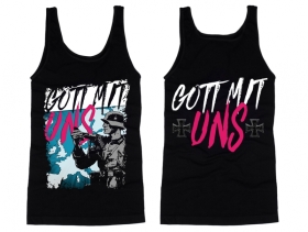 Muskelshirt/Tank Top - Gott mit uns - Europa Muskelshirt/Tank Top - Gott mit uns - Europa