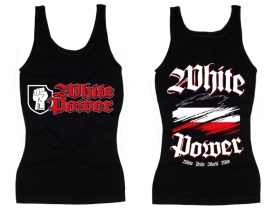 Frauen Top - White Power - Motiv 2 - SWR Frauen Top - White Power - Motiv 2 - SWR