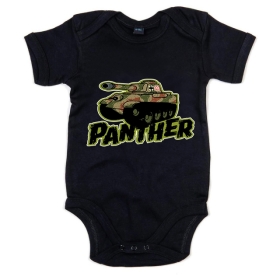 Baby-Bodie - Panther - schwarz Baby-Bodie - Panther - schwarz