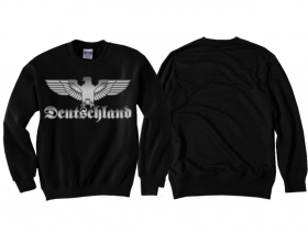 Pullover - Reichsadler - Deutschland - silber/schwarz Pullover - Reichsadler - Deutschland - silber/schwarz