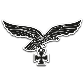 PVC Aufkleber - Reichsadler - Luftwaffe PVC Aufkleber - Reichsadler - Luftwaffe