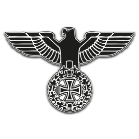 PVC Aufkleber - Reichsadler - Eisernes Kreuz PVC Aufkleber - Reichsadler - Eisernes Kreuz