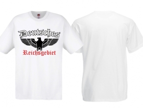 T-Hemd - Deutsches Reichsgebiet - weiß T-Hemd - Deutsches Reichsgebiet - weiß