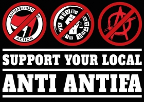 Support Anti-Antifa - Aufkleber Paket 10 Stück Support Anti-Antifa - Aufkleber Paket 10 Stück