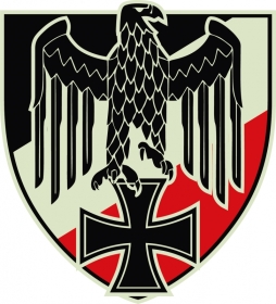 PVC Aufkleber - Adler mit Wappen PVC Aufkleber - Adler mit Wappen