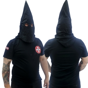 Premium Shirt - KKK mit Maskenfunktion - klassisch - schwarz Premium Shirt - KKK mit Maskenfunktion - klassisch - schwarz