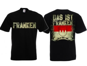 Frauen T-Shirt - Meine Fahne - Franken Frauen T-Shirt - Meine Fahne - Franken