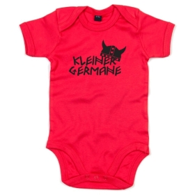 Baby-Bodie - Kleiner Germane - rot Baby-Bodie - Kleiner Germane - rot