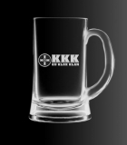Bierkrüge aus Glas - KKK - Ku Klux Klan - Motiv 2+++NUR WENIGE DA+++